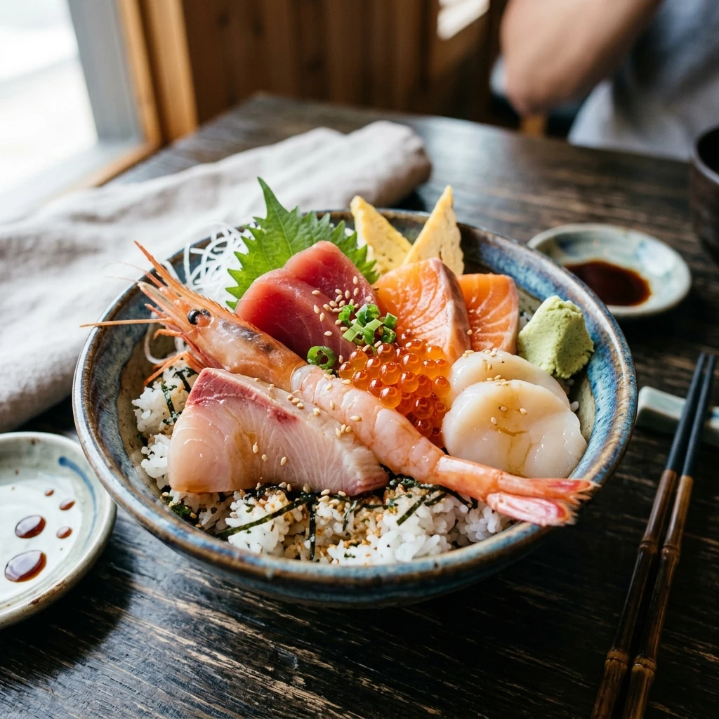 海鮮丼